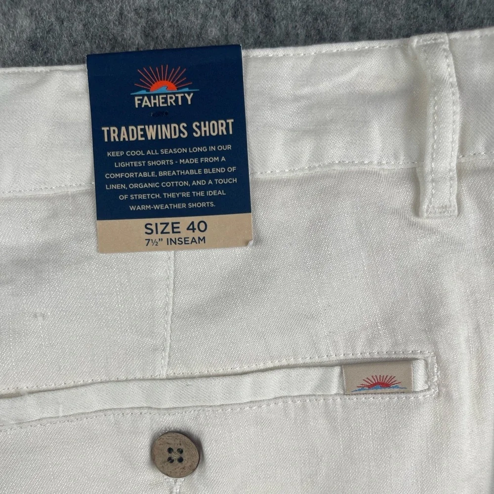 Faherty Tradewinds Men’s Shorts‎ 7 1/2 inseam NWT